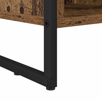 Armadio per Libri Legno vecchio 99.5 x 30 x 108.5 cm