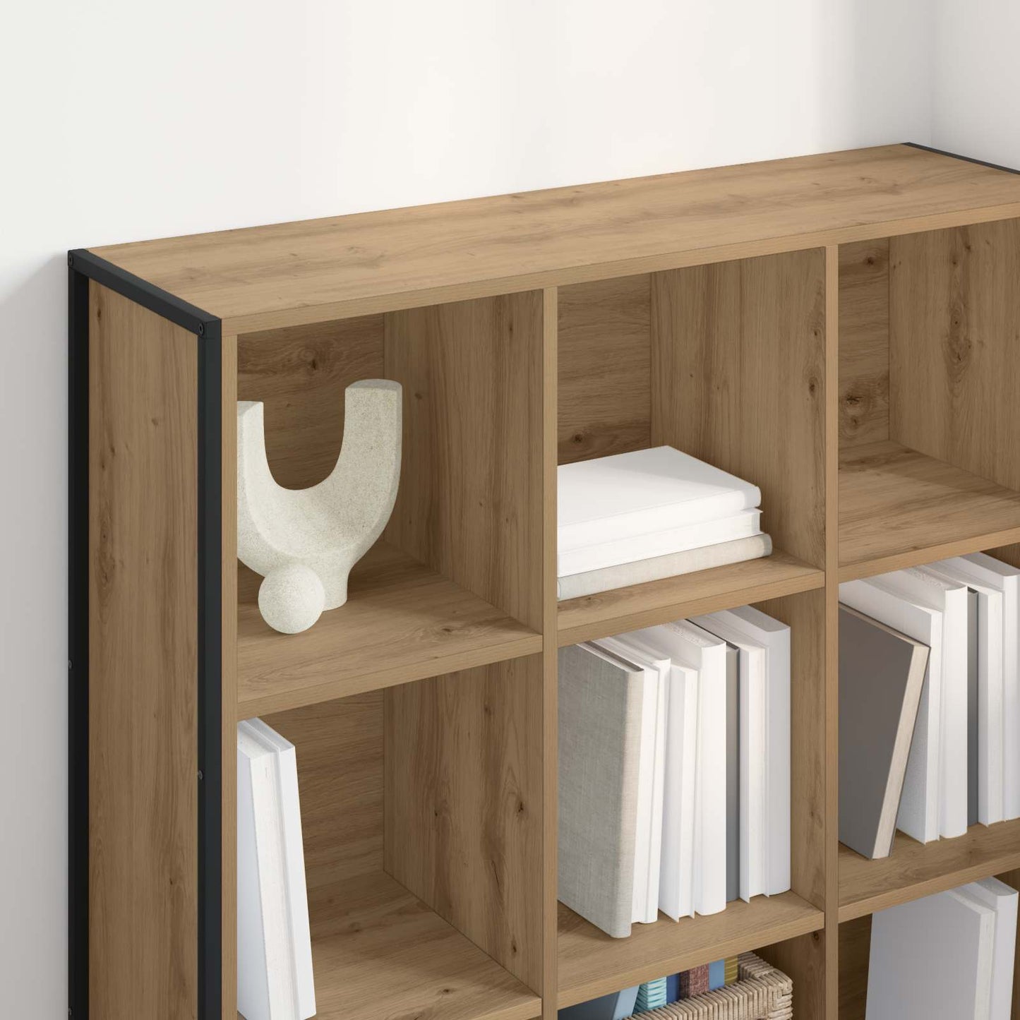 Armadio per Libri Rovere Artigianale 99.5 x 30 x 108.5 cm