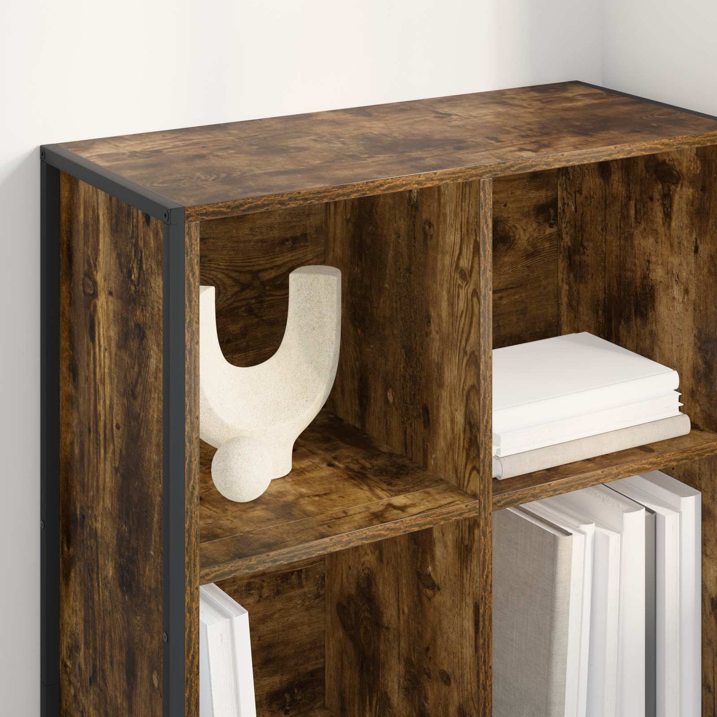 Armadio per Libri Quercia Fumosa 99.5 x 30 x 108.5 cm