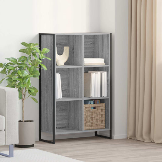 Armadio per Libri Grigio Sonoma 99.5 x 30 x 108.5 cm