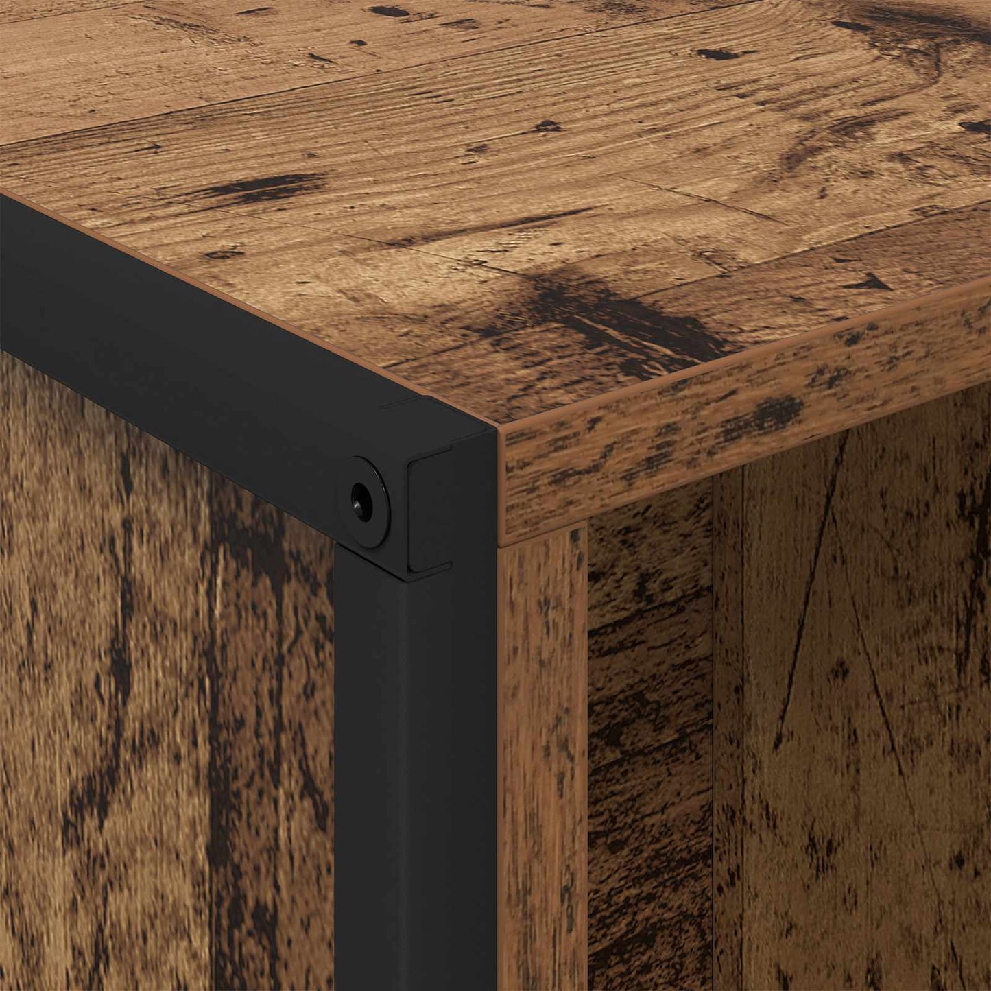 Armadio per Libri Legno vecchio 99.5 x 30 x 108.5 cm