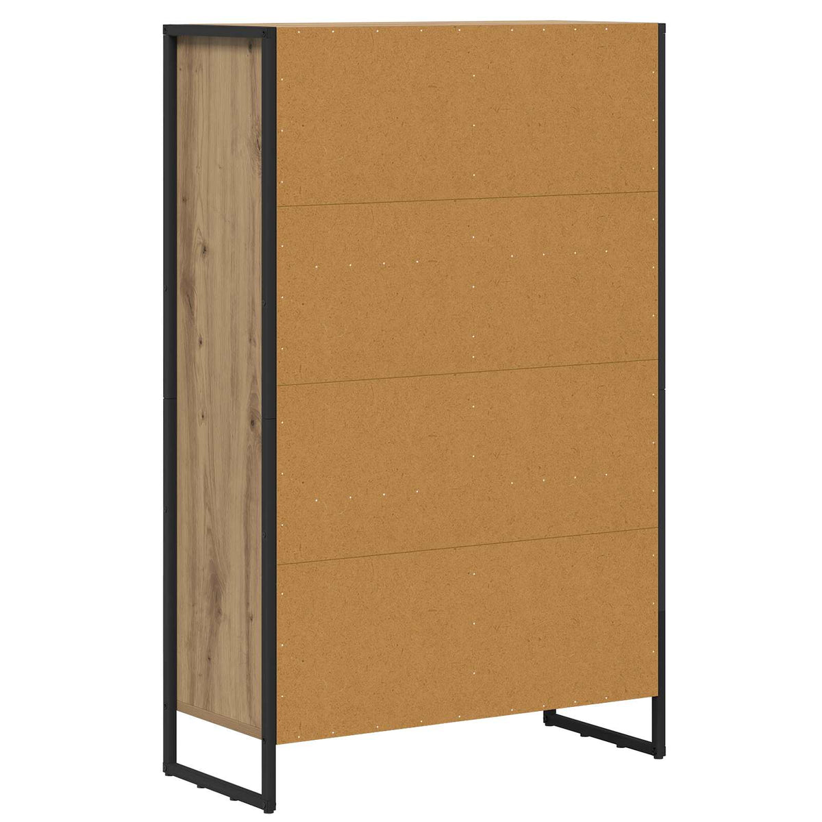 Armadio per Libri Rovere Artigianale 68 x 30 x 108 cm