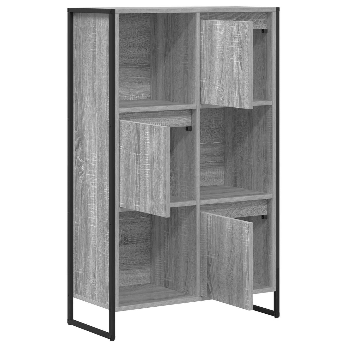 Armadio per Libri Grigio Sonoma 68 x 30 x 108.5 cm