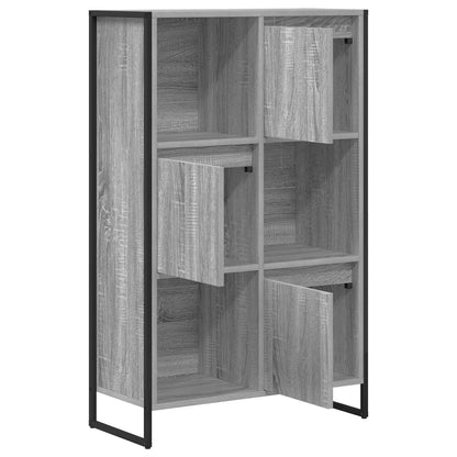 Armadio per Libri Grigio Sonoma 68 x 30 x 108.5 cm