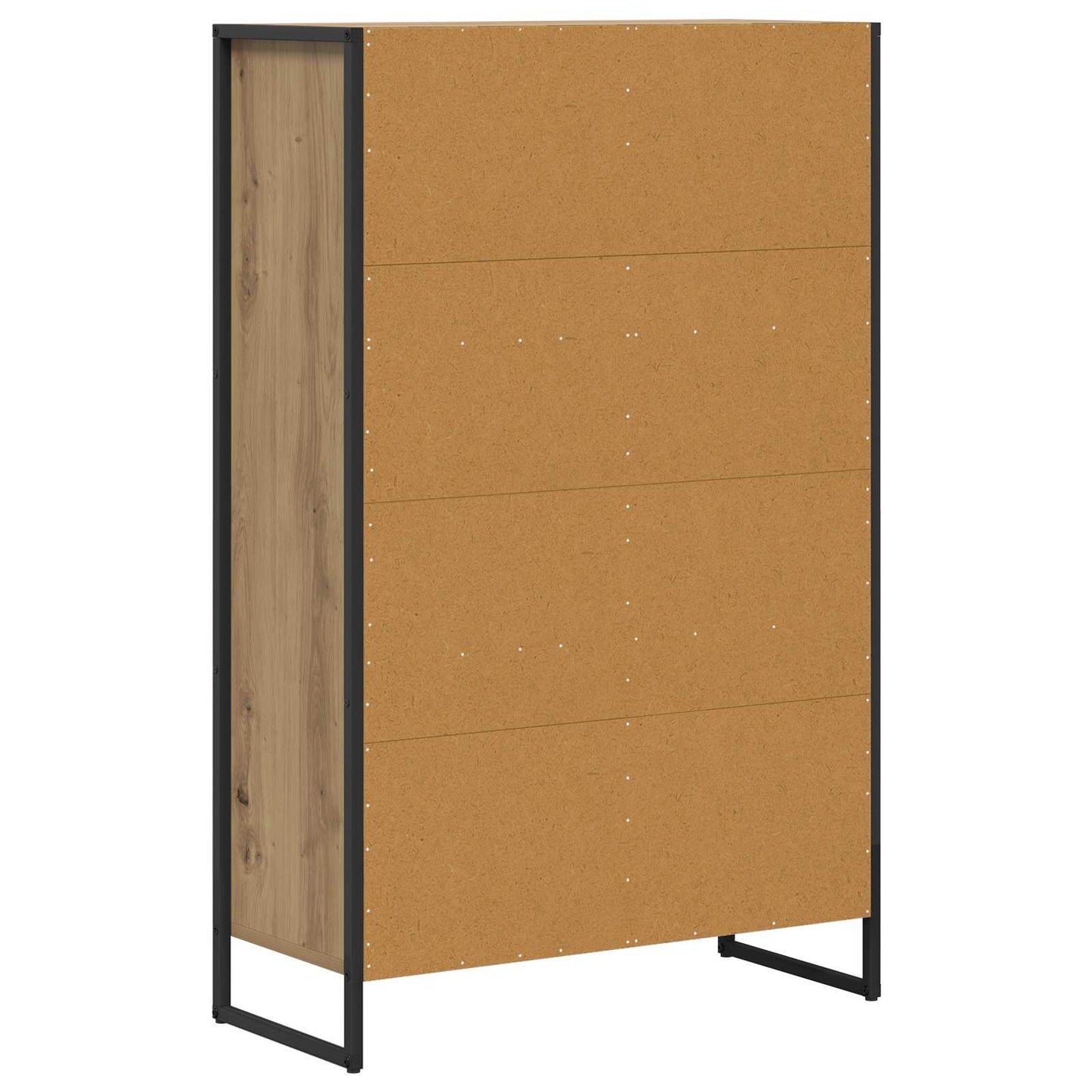 Armadio per Libri Rovere Artigianale 68 x 30 x 108.5 cm