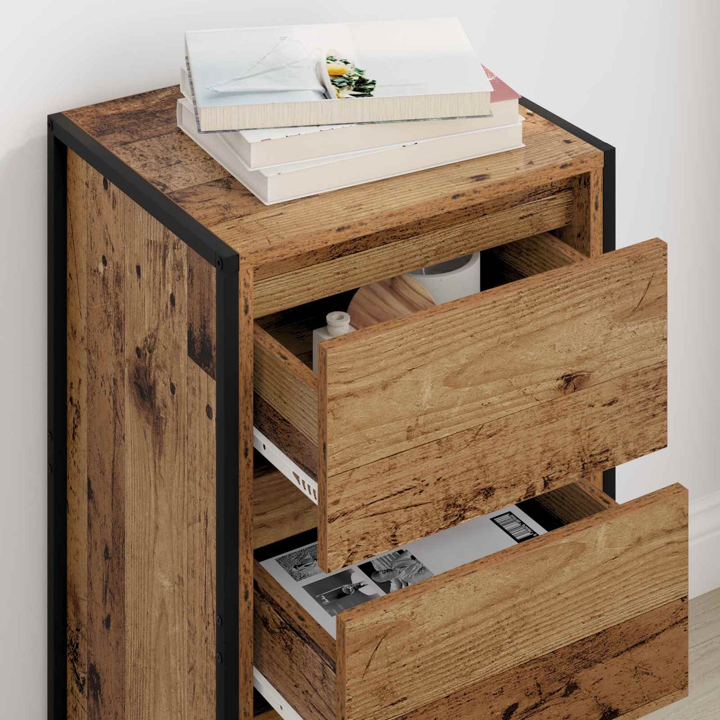 Credenza Legno vecchio 42 x 36 x 75.5 cm Legno multistrato