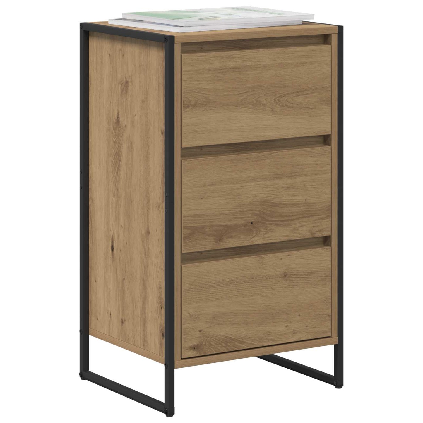 Credenza Rovere Artigianale 42 x 36 x 75.5 cm Legno multistrato