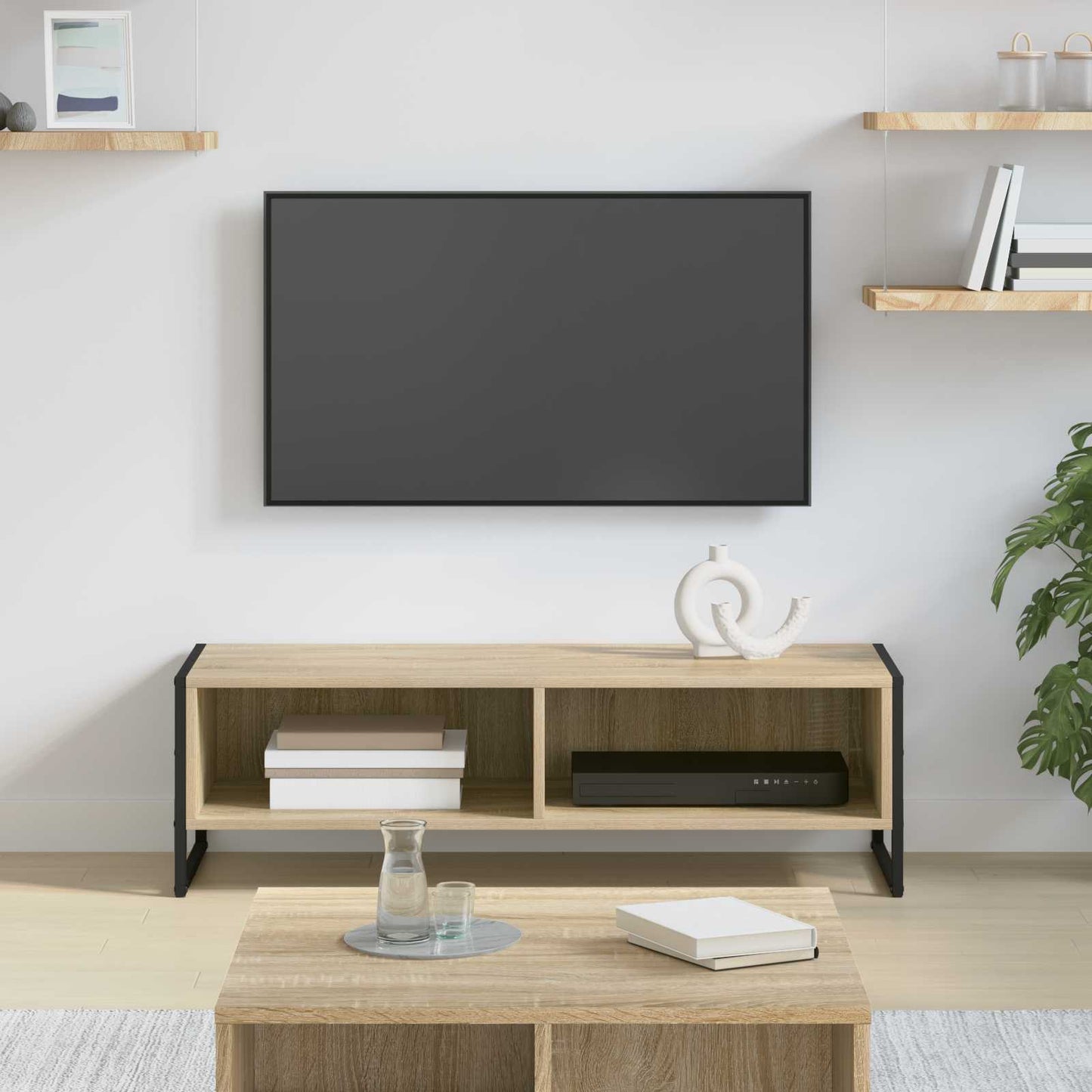 Mobile TV Sonoma 100 x 36.5 x 30.5 cm Legno multistrato