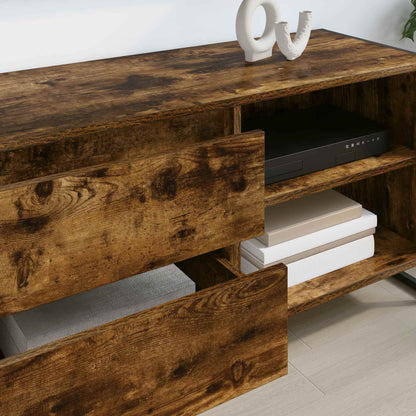 Mobile TV Quercia Fumosa 100 x 36 x 49,5 cm Legno multistrato