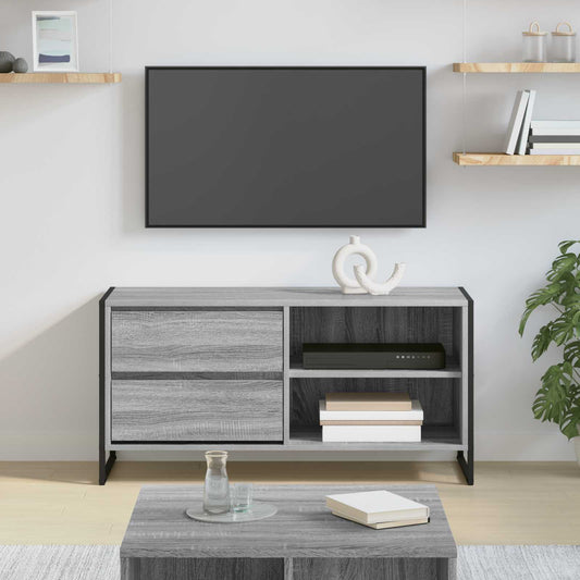 Mobile TV Grigio Sonoma 100 x 36 x 49,5 cm Legno multistrato