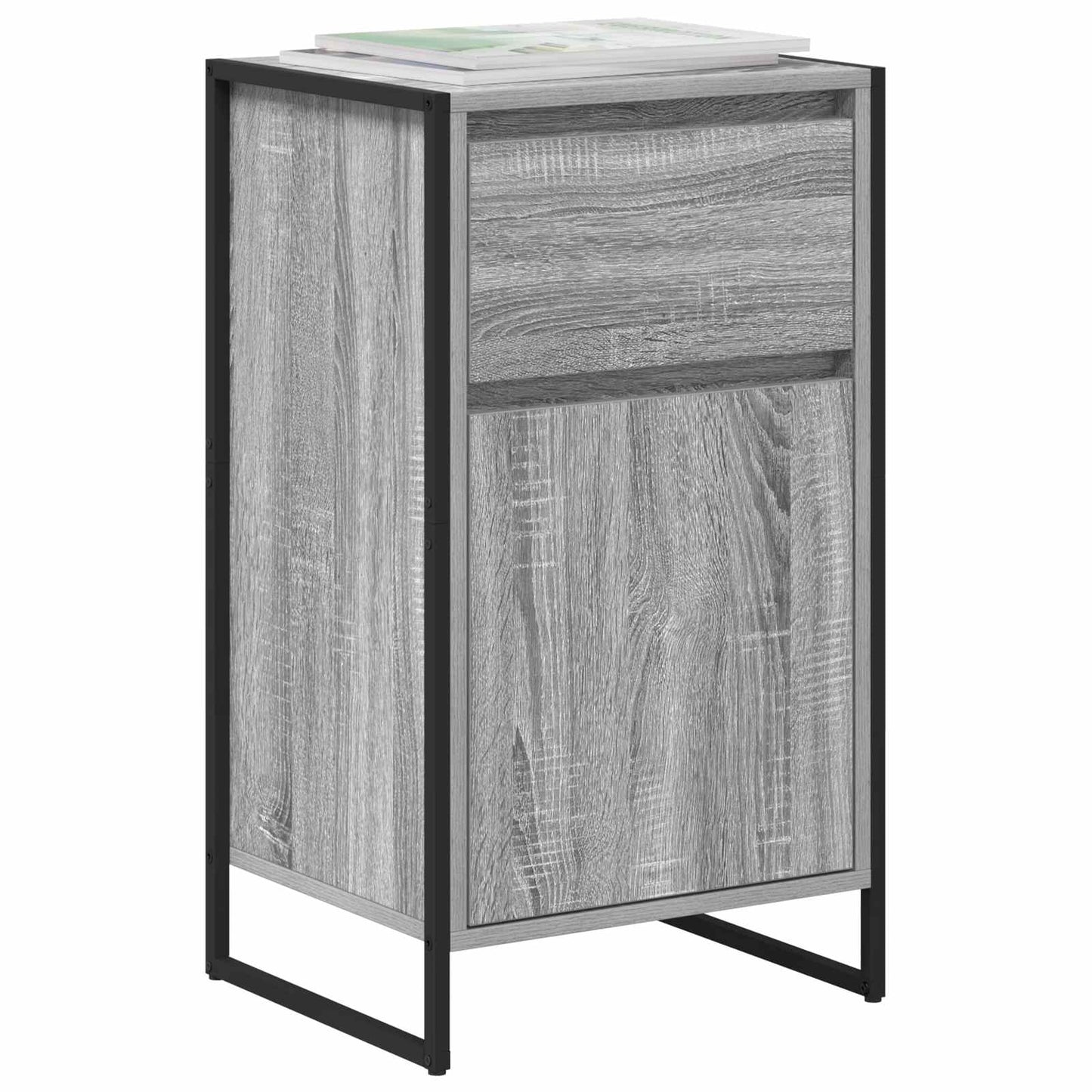 Credenza Grigio Sonoma 81 x 36 x 150.5 cm Legno multistrato