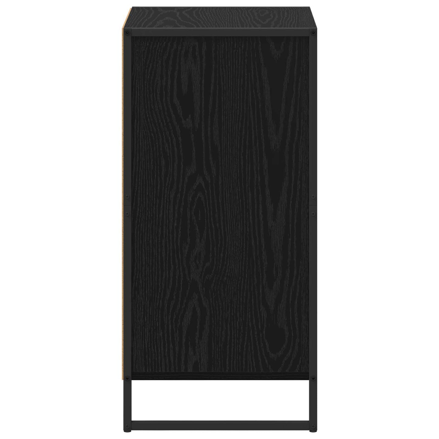 Credenza Rovere Nero 43 x 36 x 75,5 cm Legno multistrato