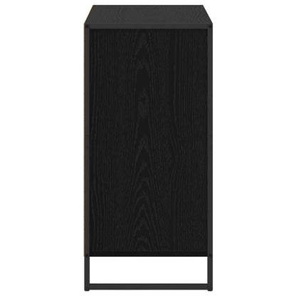 Credenza Rovere Nero 79 x 36 x 75.5 cm Legno multistrato