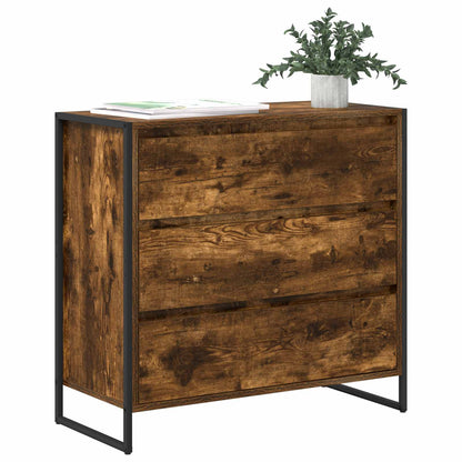 Credenza Quercia Fumosa 79 x 36 x 75.5 cm Legno multistrato