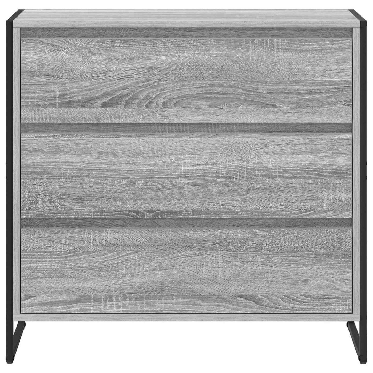 Credenza Grigio Sonoma 79 x 36 x 75.5 cm Legno multistrato