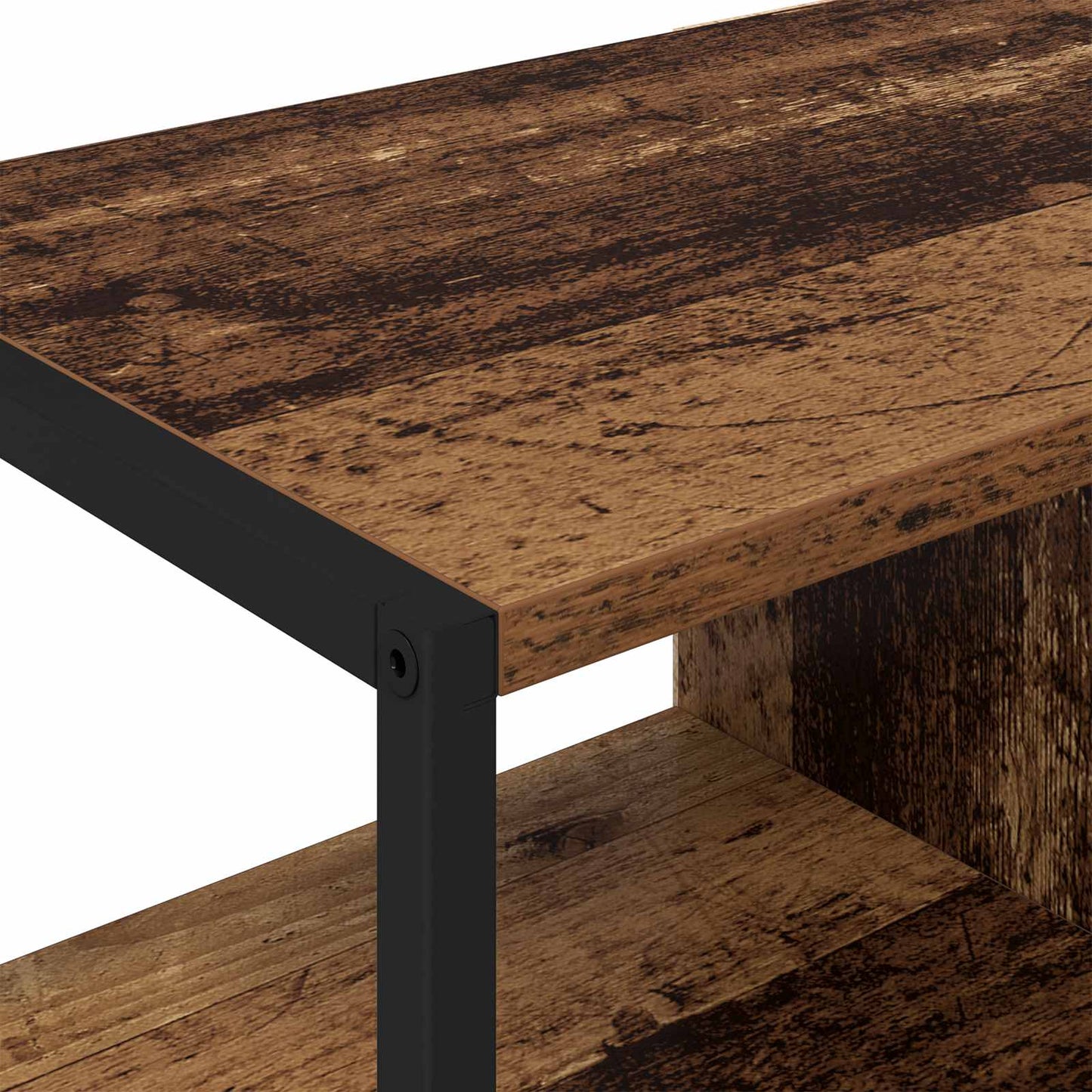 Mobile laterale Legno vecchio 96.5 x 30 x 75 cm