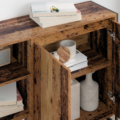 Mobile laterale Legno vecchio 96.5 x 30 x 75 cm