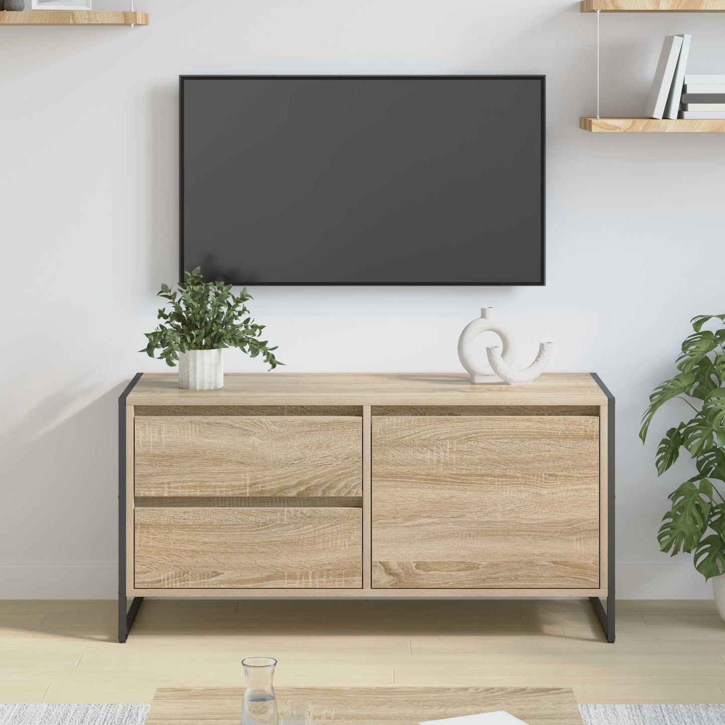 Mobile TV Sonoma 100 x 36 x 49.5 cm Legno multistrato