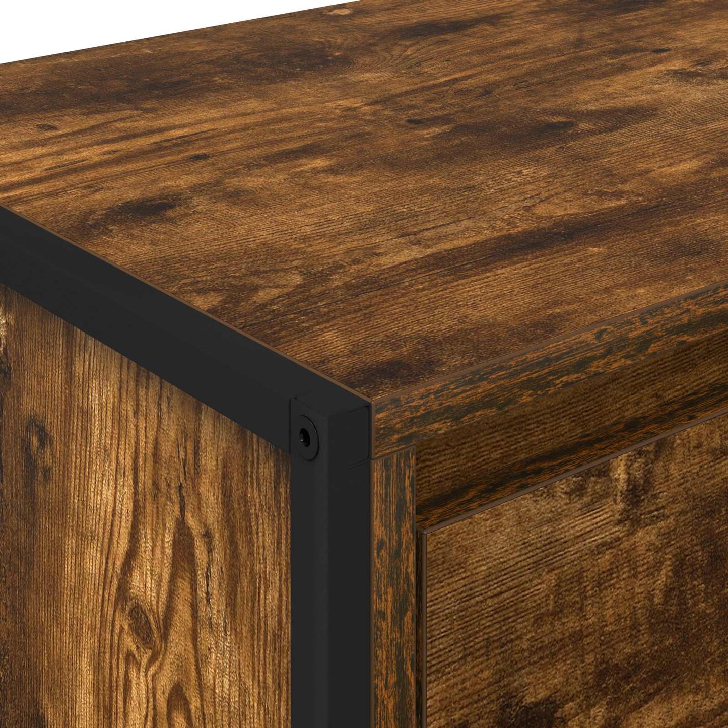 Mobile TV Quercia Fumosa 100 x 36 x 49.5 cm Legno multistrato