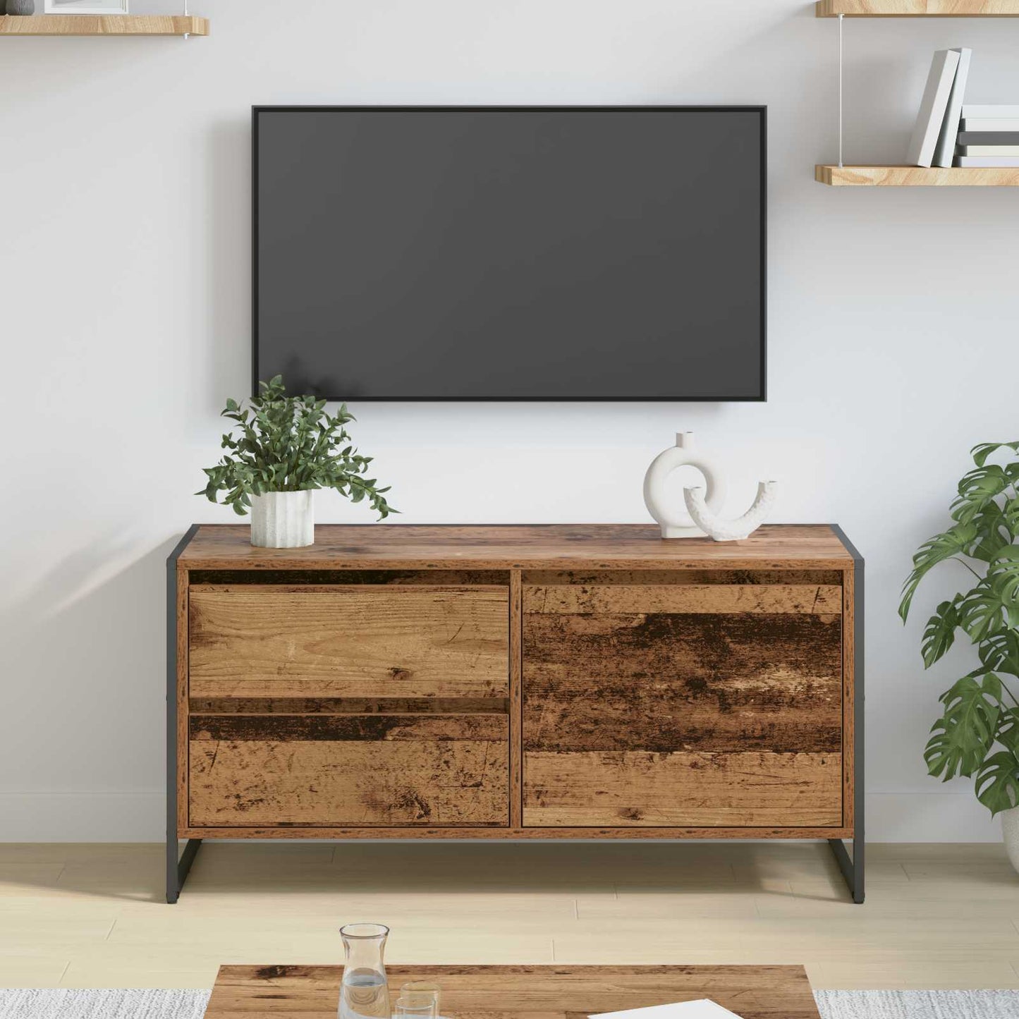 Mobile TV Legno vecchio 100 x 36 x 49.5 cm Legno multistrato