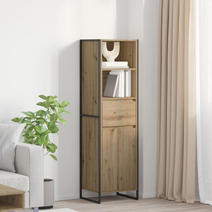 Armadio per Libri Rovere Artigianale 43 x 36 x 150.5 cm