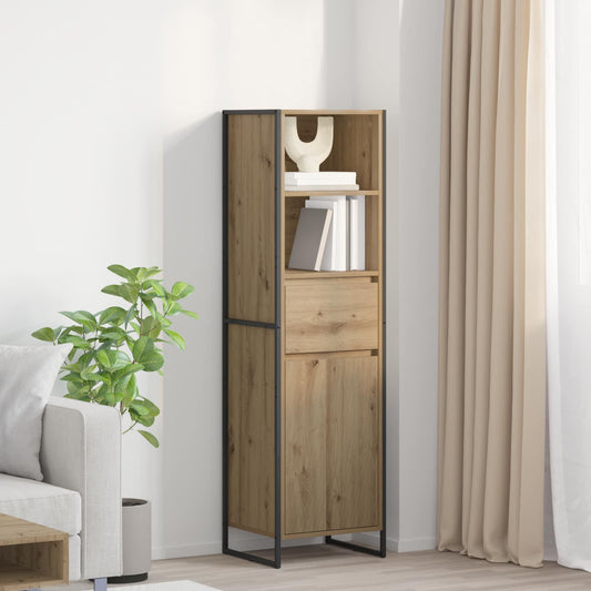 Armadio per Libri Rovere Artigianale 43 x 36 x 150.5 cm