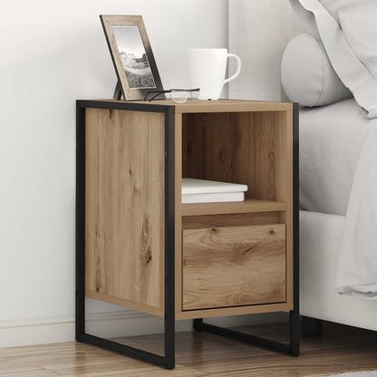 Comodino 2 pz Rovere Artigianale 39,5 x 30 x 50 cm | homemem39