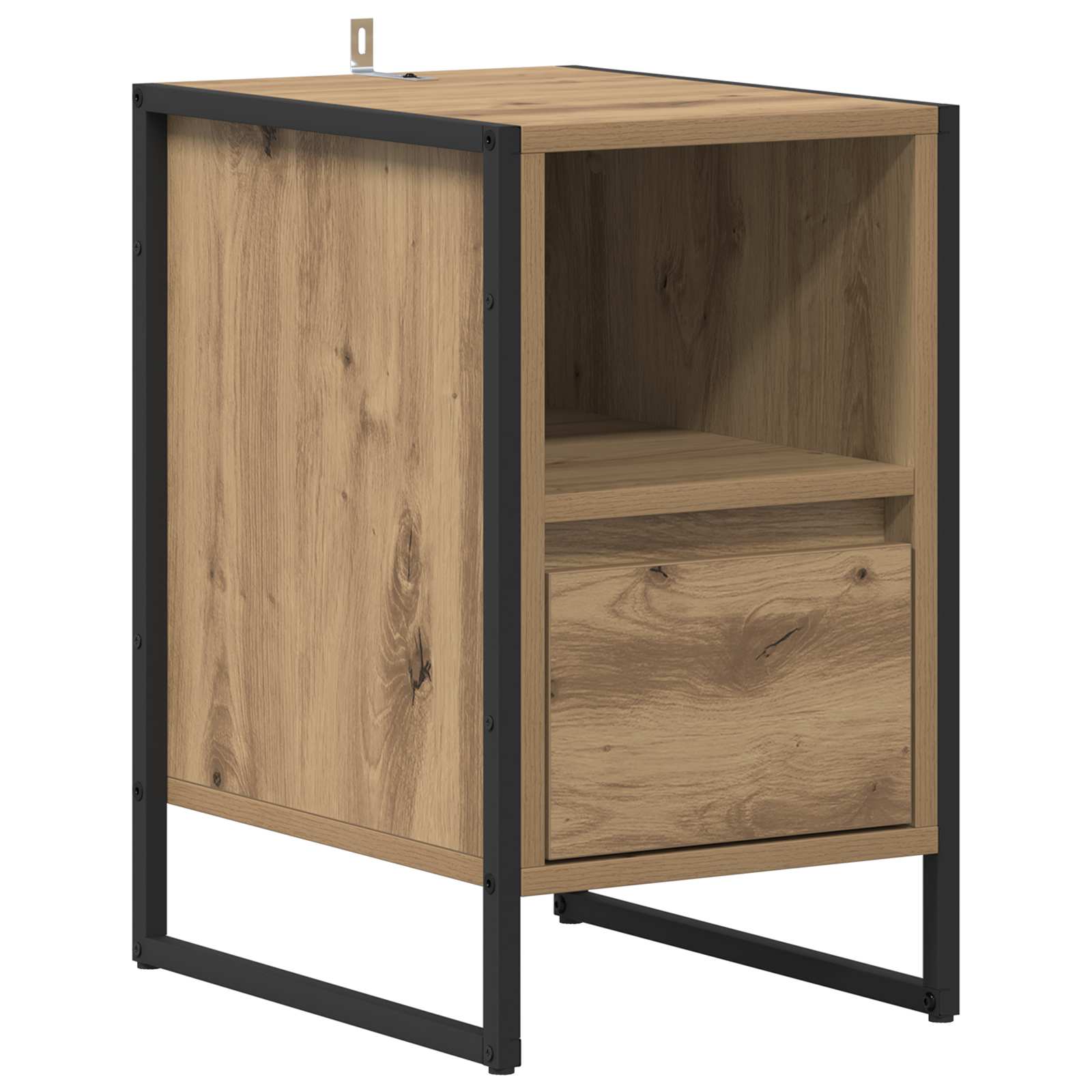 Comodino 2 pz Rovere Artigianale 39,5 x 30 x 50 cm | homemem39