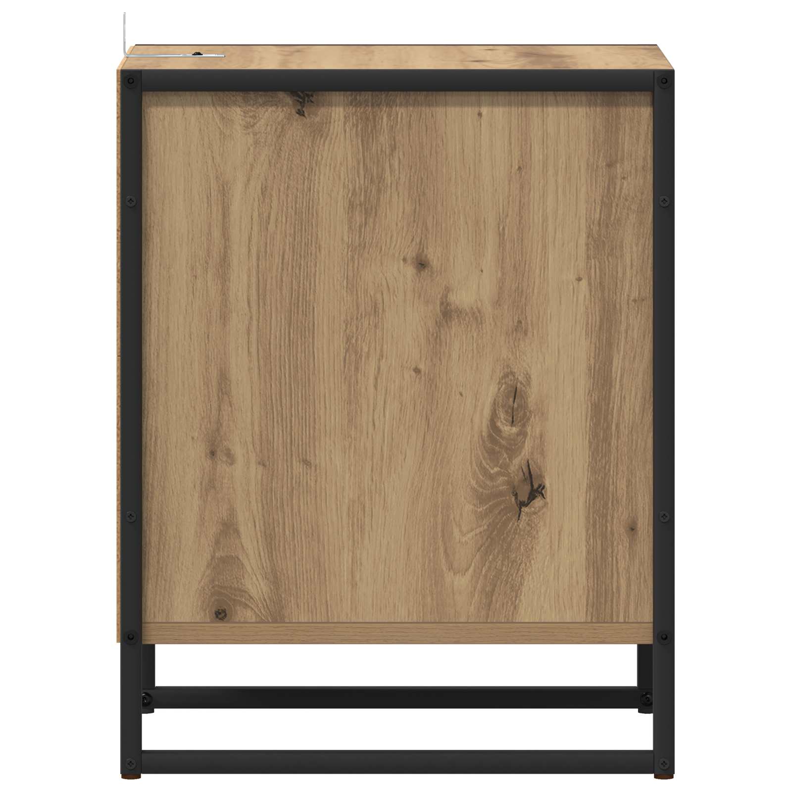 Comodino 2 pz Rovere Artigianale 39,5 x 30 x 50 cm | homemem39