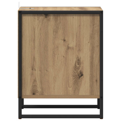 Comodino 2 pz Rovere Artigianale 39,5 x 30 x 50 cm | homemem39