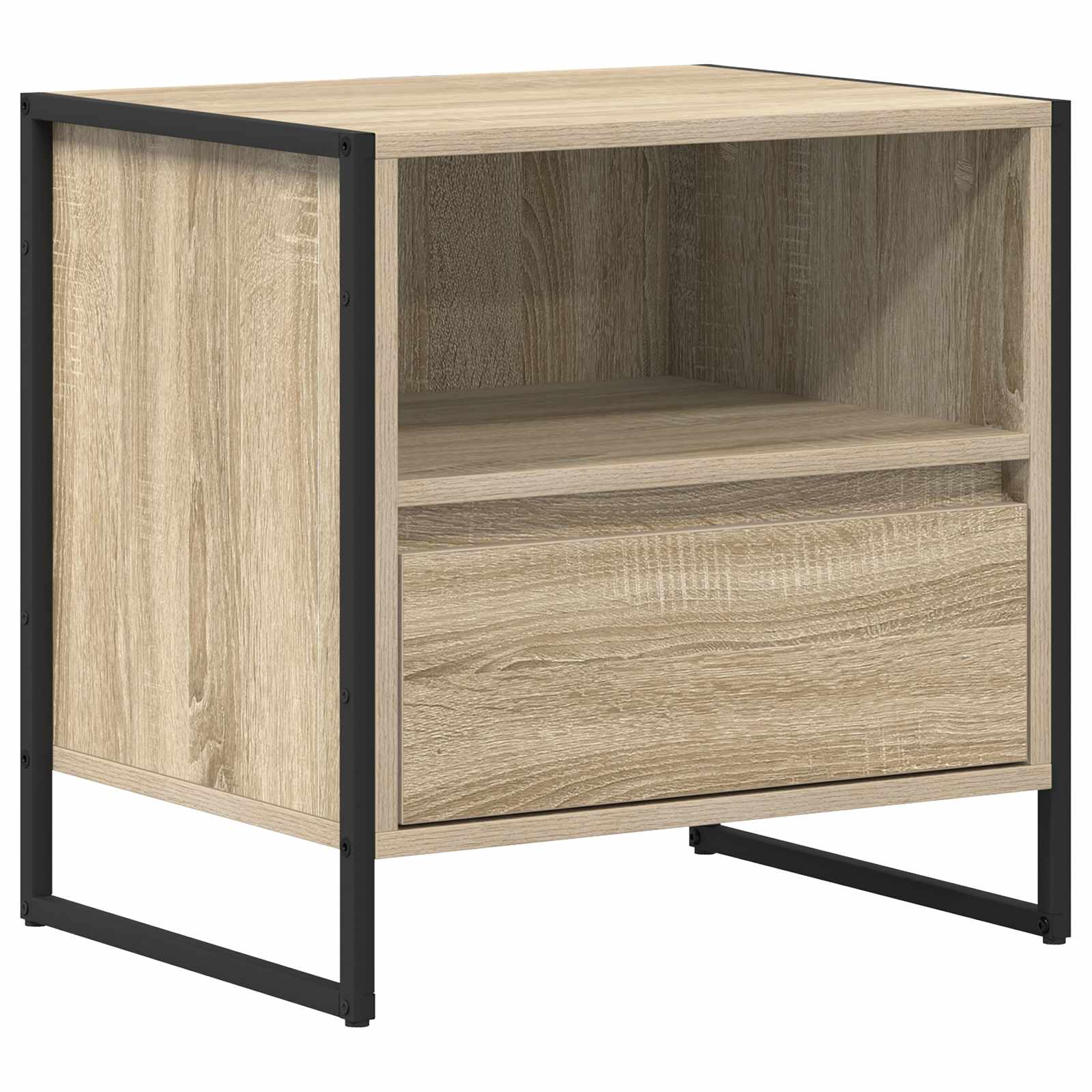 Comodino Sonoma 50 x 39,5 x 50 cm Legno multistrato | homemem39