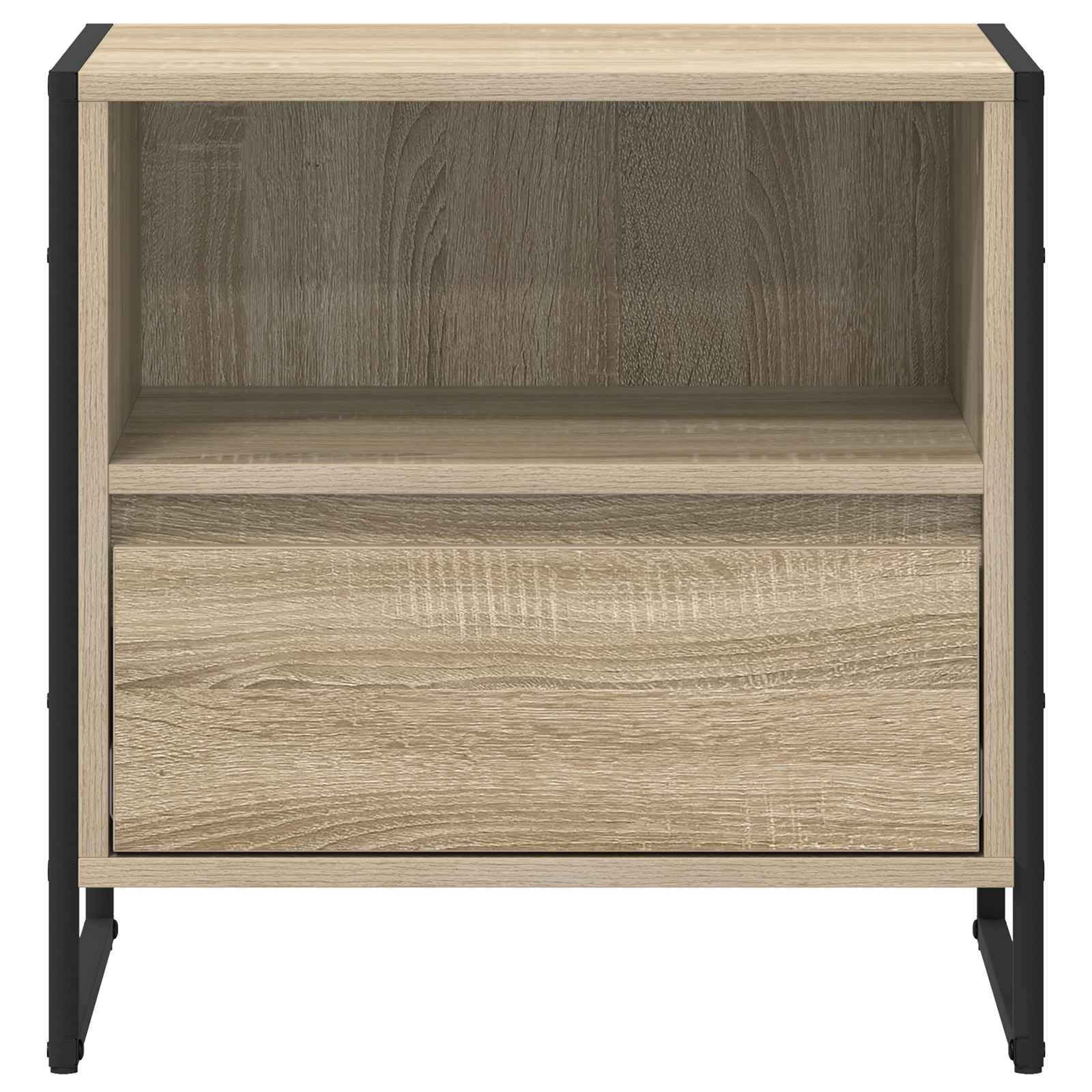 Comodino Sonoma 50 x 39,5 x 50 cm Legno multistrato | homemem39