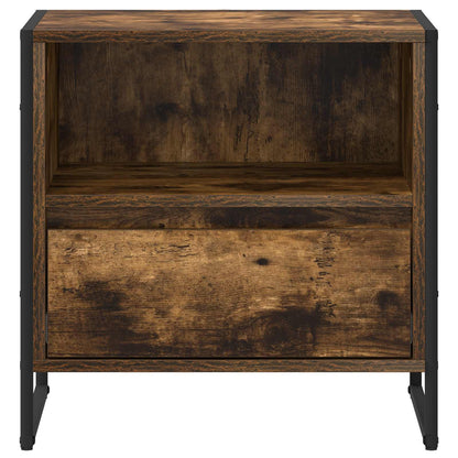Comodino Quercia Fumosa 50 x 39,5 x 50 cm Legno ingegnerizzato - homemem39