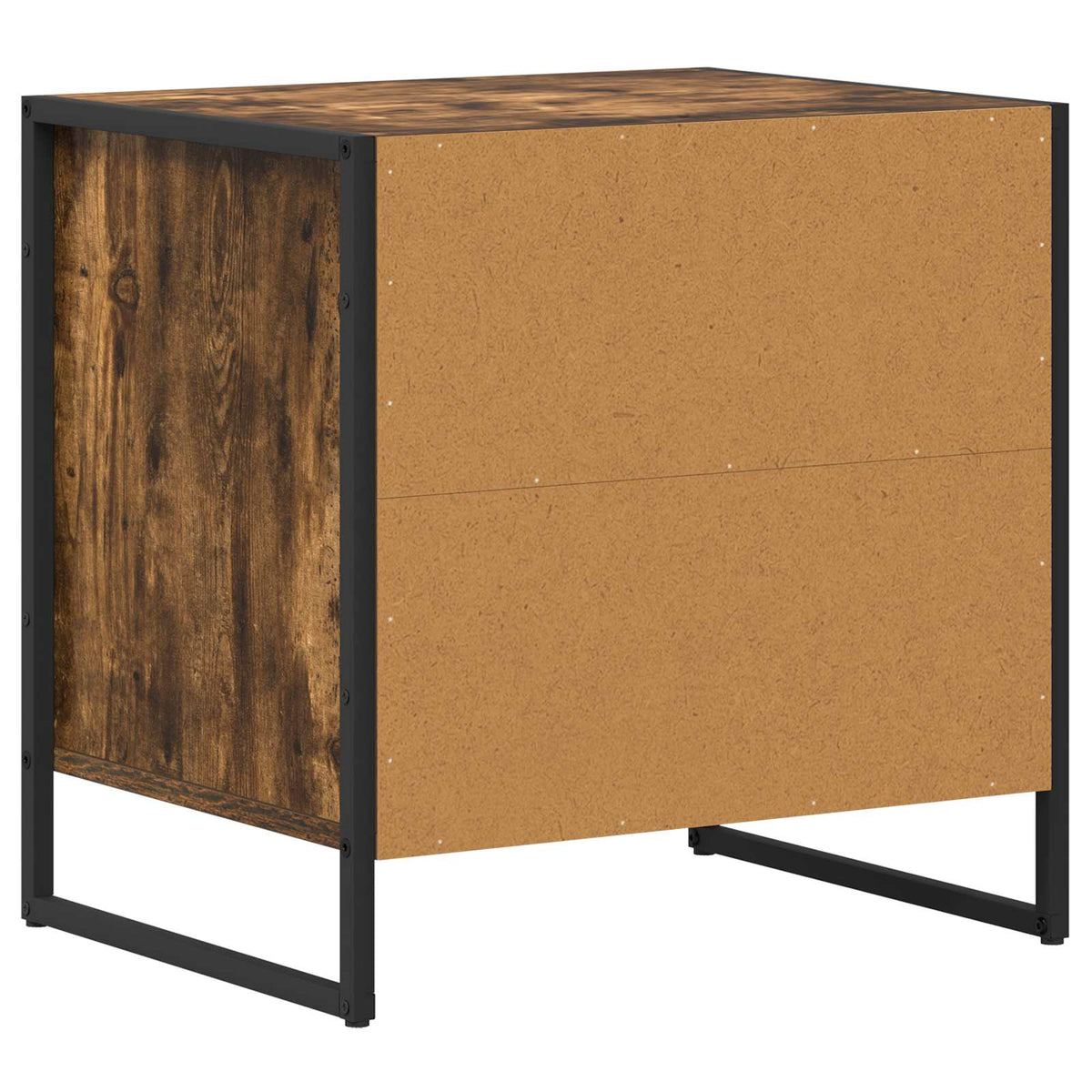 Comodino con cassetto 2 pcs Quercia Fumosa 50 x 39,5 x 50 cm | homemem39
