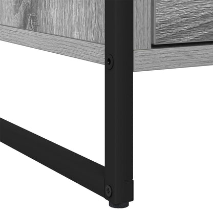 Comodino con cassetto 2 pcs Grigio Sonoma 50 x 39,5 x 50 cm | homemem39