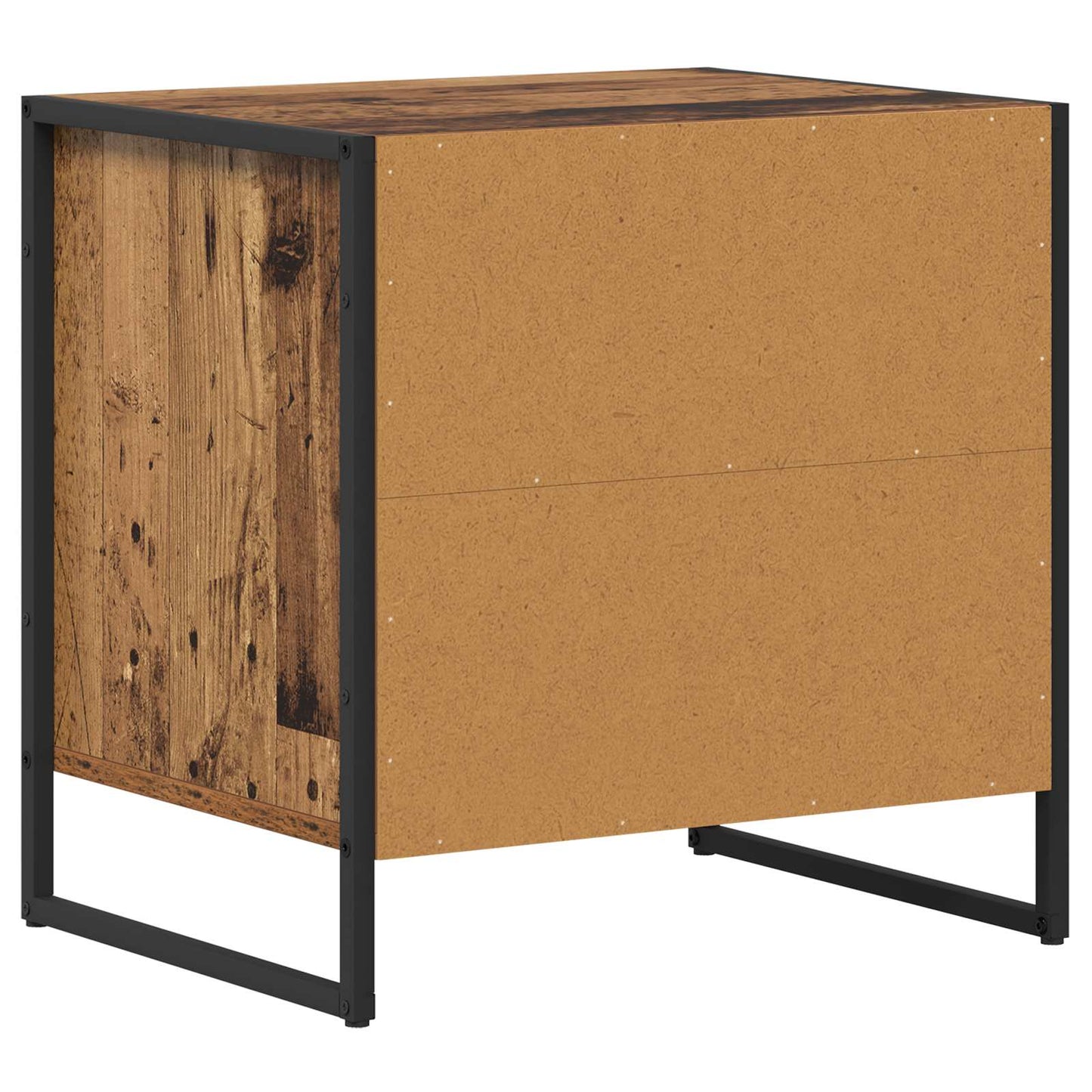 Comodino con cassetto 2 pcs Legno vecchio 50 x 39,5 x 50 cm | homemem39