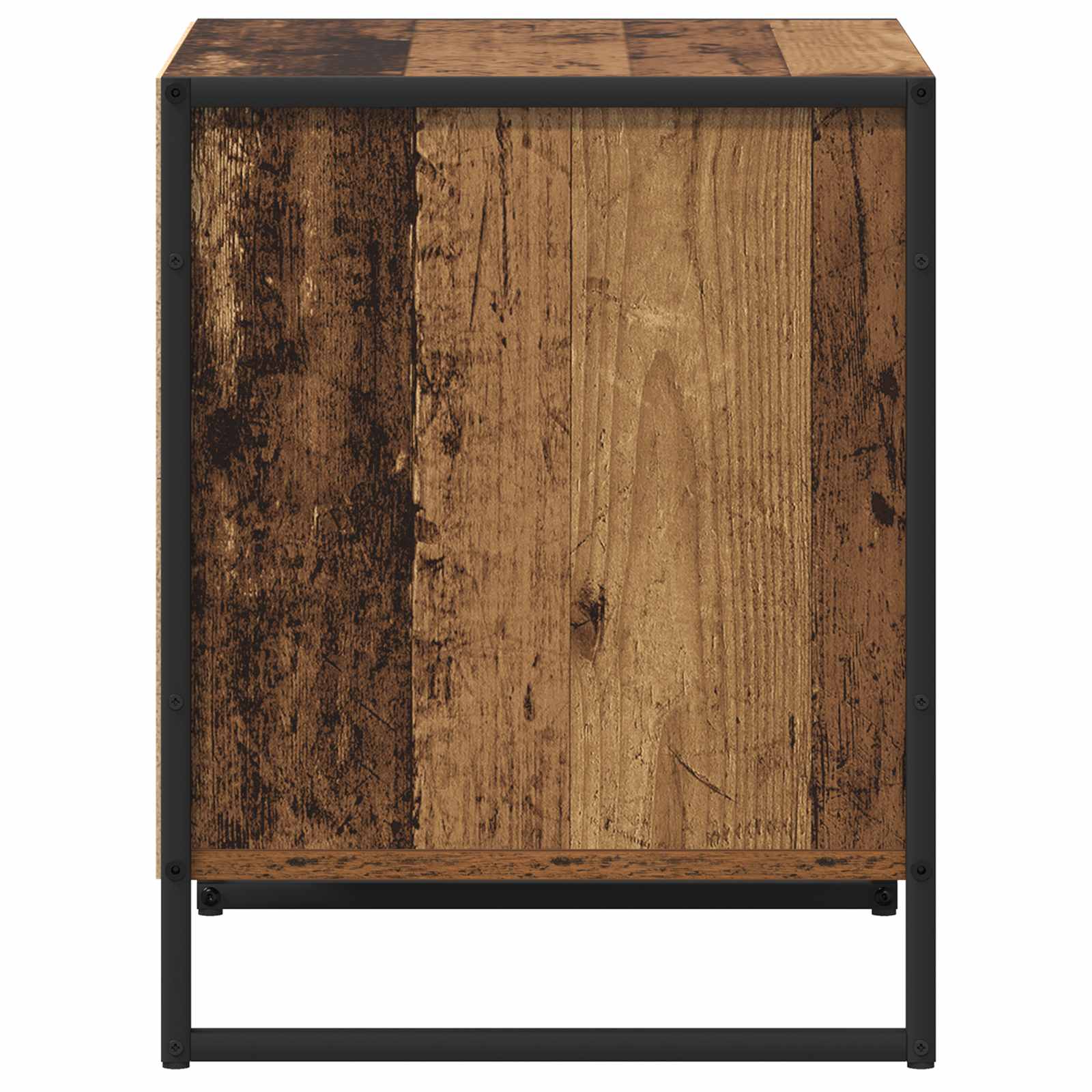 Comodino con cassetto 2 pcs Legno vecchio 50 x 39,5 x 50 cm | homemem39