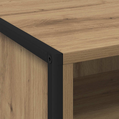 Comodino Rovere Artigianale 50 x 39,5 x 50 cm Legno multistrato | homemem39