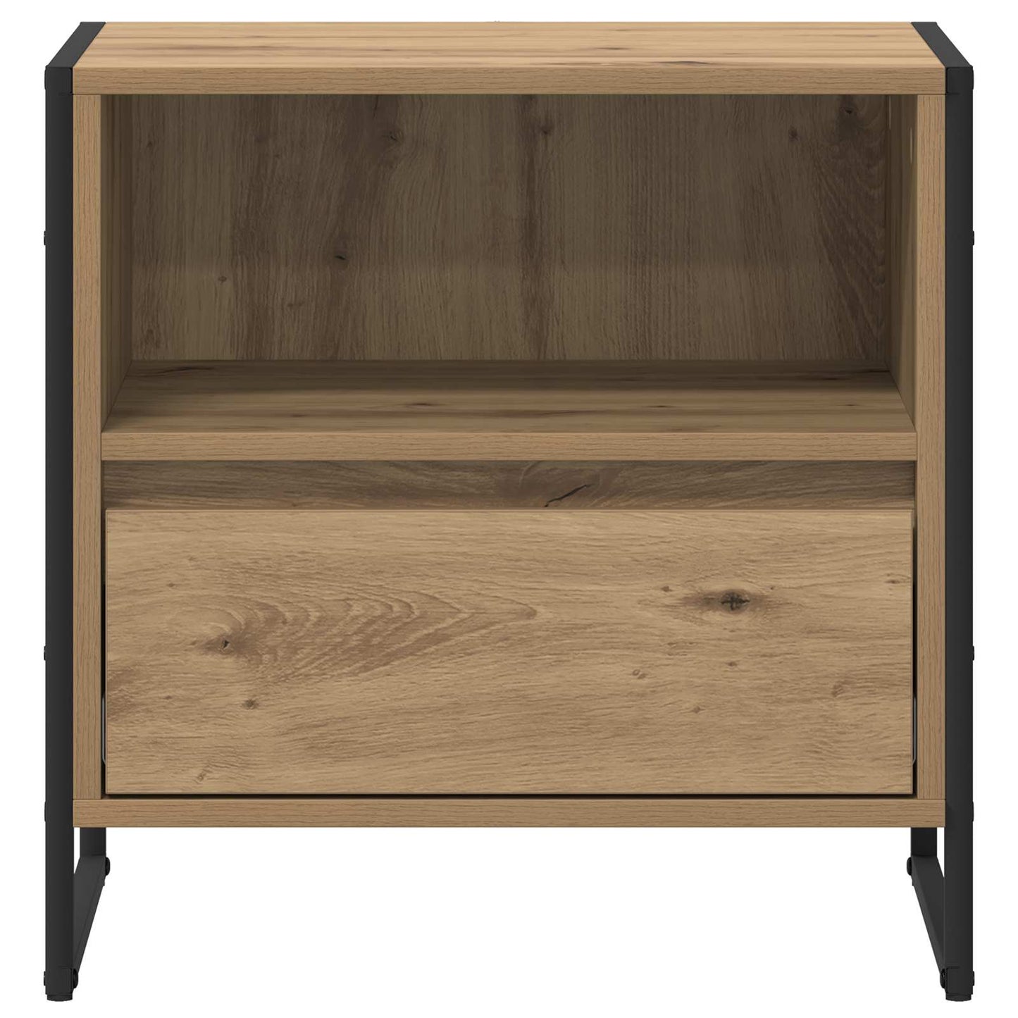 Comodino Rovere Artigianale 50 x 39,5 x 50 cm Legno multistrato