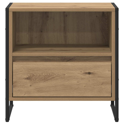 Comodino Rovere Artigianale 50 x 39,5 x 50 cm Legno multistrato
