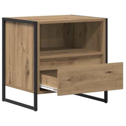 Comodino Rovere Artigianale 50 x 39,5 x 50 cm Legno multistrato | homemem39