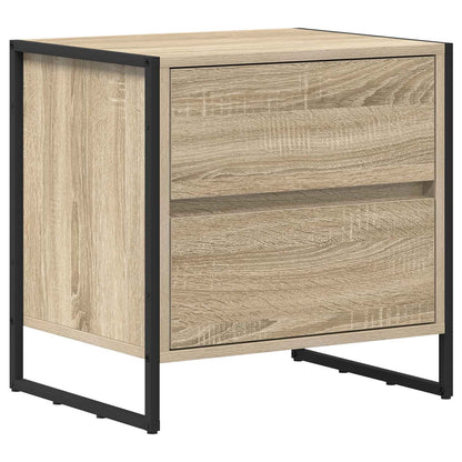 Comodino Sonoma 50 x 39.5 x 50 cm Legno multistrato | homemem39