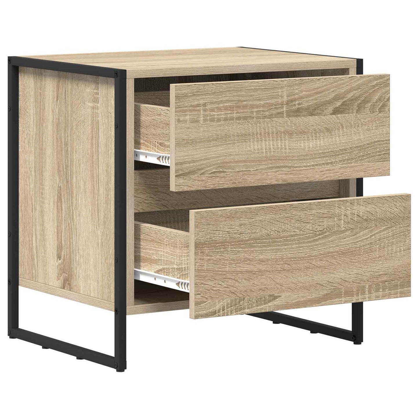 Comodino Sonoma 50 x 39.5 x 50 cm Legno multistrato | homemem39