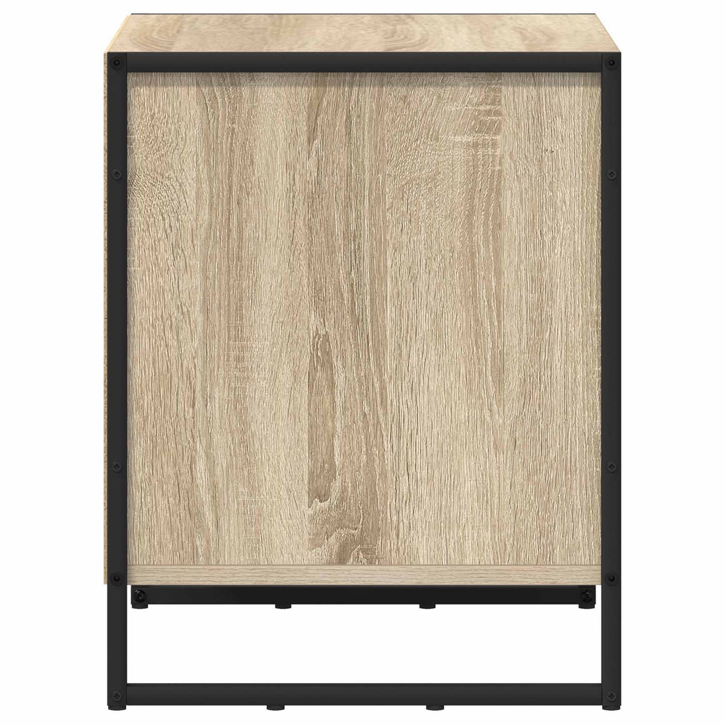 Comodino 2 pcs Sonoma 50 x 39.5 x 50 cm Legno multistrato