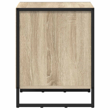Comodino 2 pcs Sonoma 50 x 39.5 x 50 cm Legno multistrato