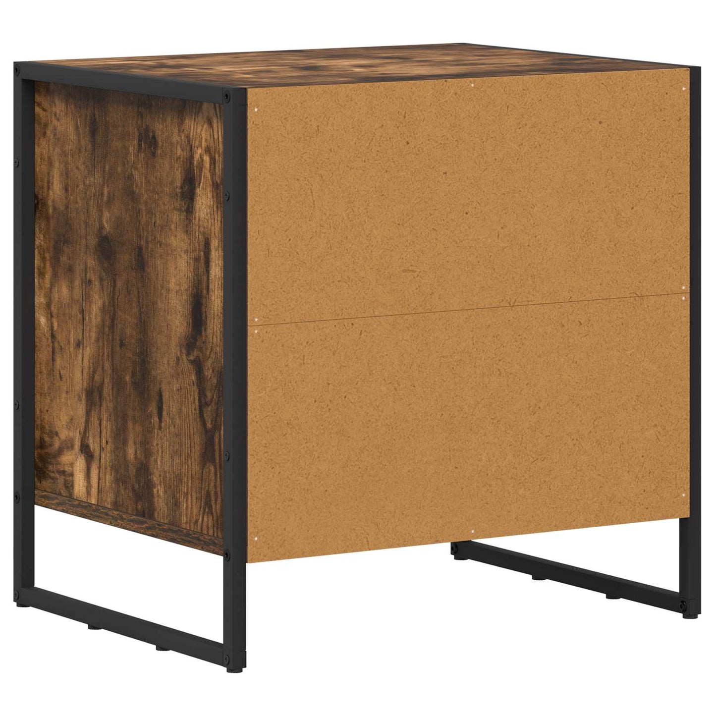 Comodino con cassetto 2 pcs Quercia Fumosa 50 x 39.5 x 50 cm | homemem39