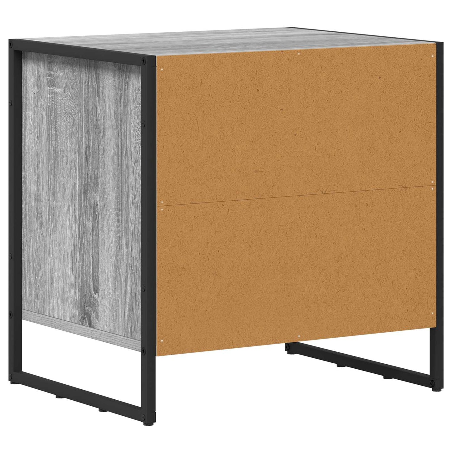 Comodino con cassetto 2 pcs Grigio Sonoma 50 x 39.5 x 50 cm | homemem39