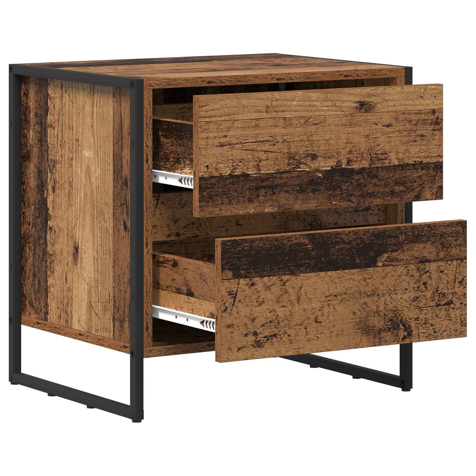 Comodino Legno vecchio 50 x 39.5 x 50 cm Legno multistrato | homemem39