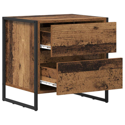 Comodino Legno vecchio 50 x 39.5 x 50 cm Legno multistrato | homemem39