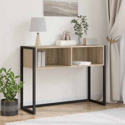 Tavolino Rovere Sonoma 100 x 36 x 75 cm Legno ingegnerizzato